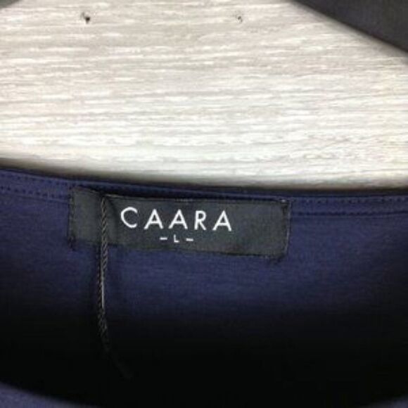 CAARA Serra Fit & Flare Dress In Blue size L - Picture 5 of 6